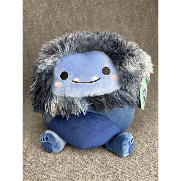 Squishmallows Other - Squishmallows Dani the Dark Blue Bigfoot 11” Plush NEW 2023 New Release RARE